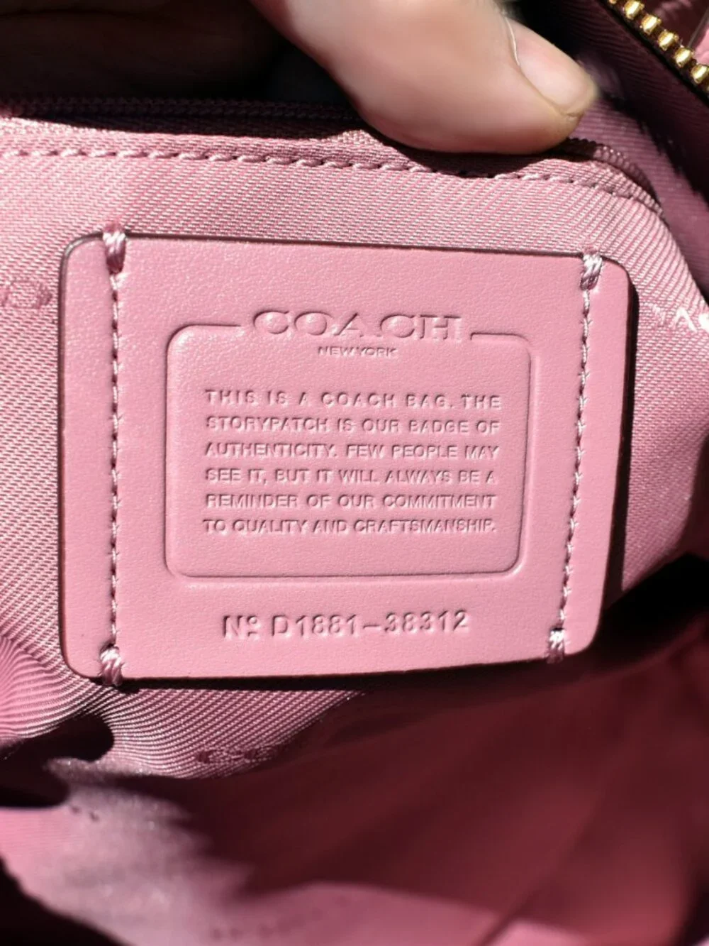 Coach Taylor Tote 38312 Vintage Mauve Pebbled Leather Bag NWOT